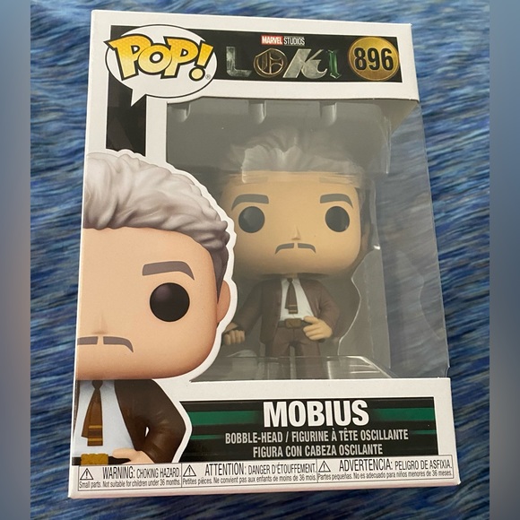 NIB Funko Pop! Marvel: Loki - Mobius Vinyl Bobblehead - Picture 3 of 4